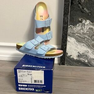Birkenstock Sky Blue Arizona Sandals